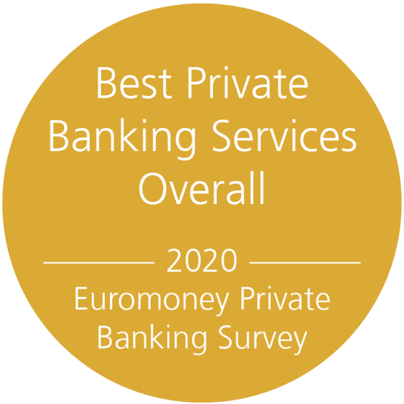 הבנק הפרטי Euromoney 2020 הוענק UBS הפרס העולמי העיקרי "שירותי הבנקאות הפרטית הטובה ביותר הכוללת".